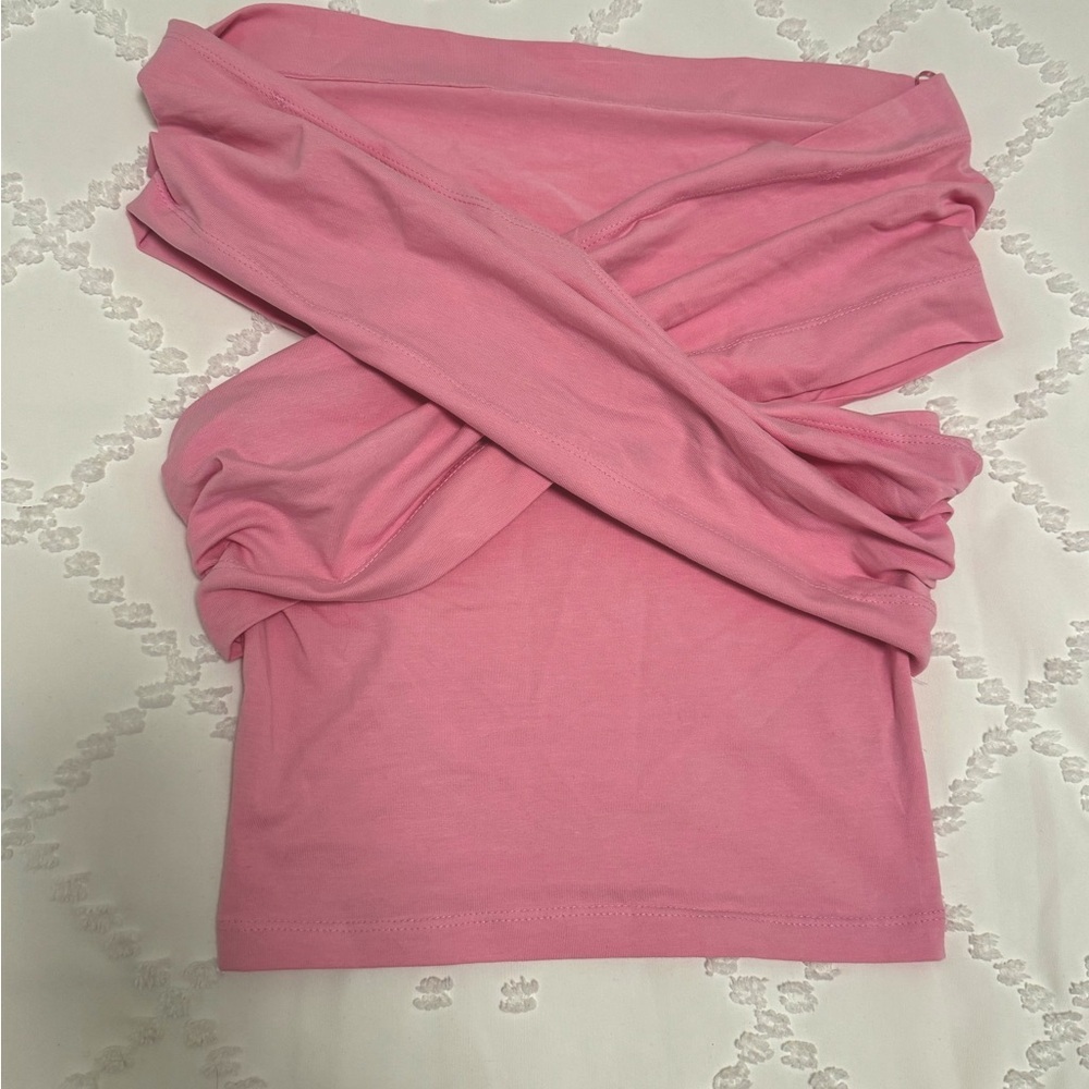 Zara Crossover off the shoulder top